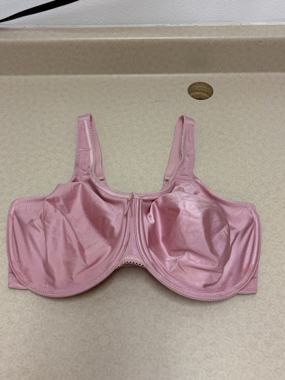 WACOAL STYLE 855192 Soft Pink Full Coverage Underwire Bra - Women .Sz 38 DDD